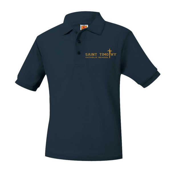 St. Timothy 5th Grade Unisex Pique Short Sleeve Polo