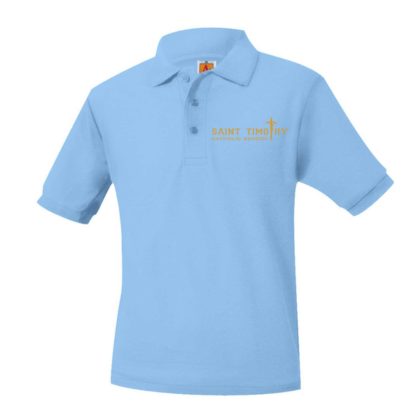 St. Timothy 7th Grade Unisex Pique Short Sleeve Polo