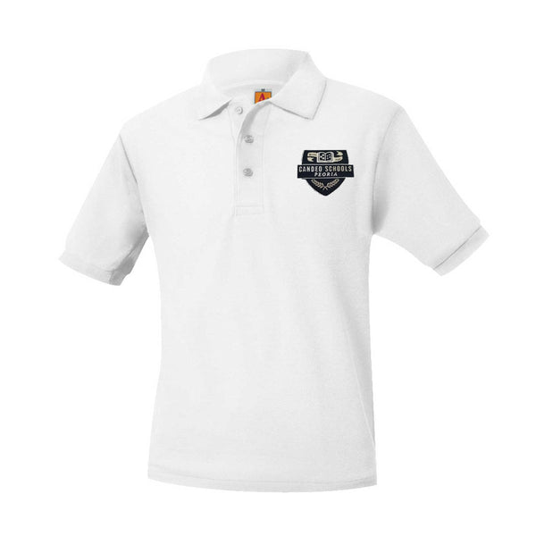 Candeo Peoria Unisex Pique Short Sleeve Polo