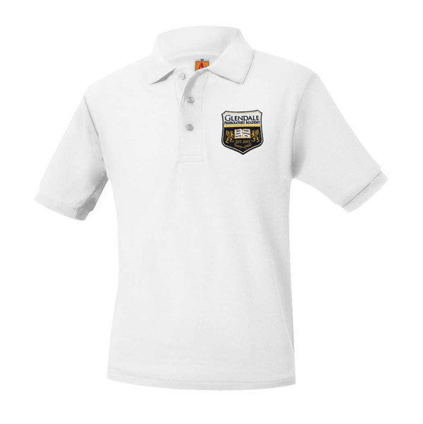 Glendale Prep Unisex Pique Short Sleeve Polo