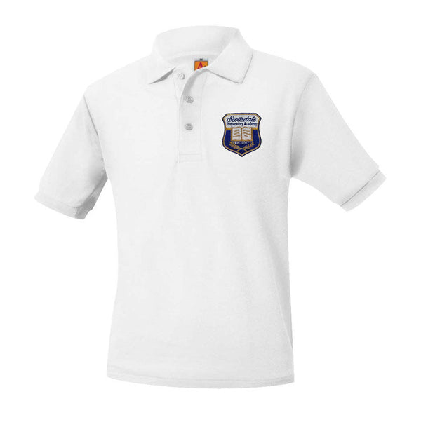 Scottsdale Prep Unisex Pique Short Sleeve Polo (6-8th)