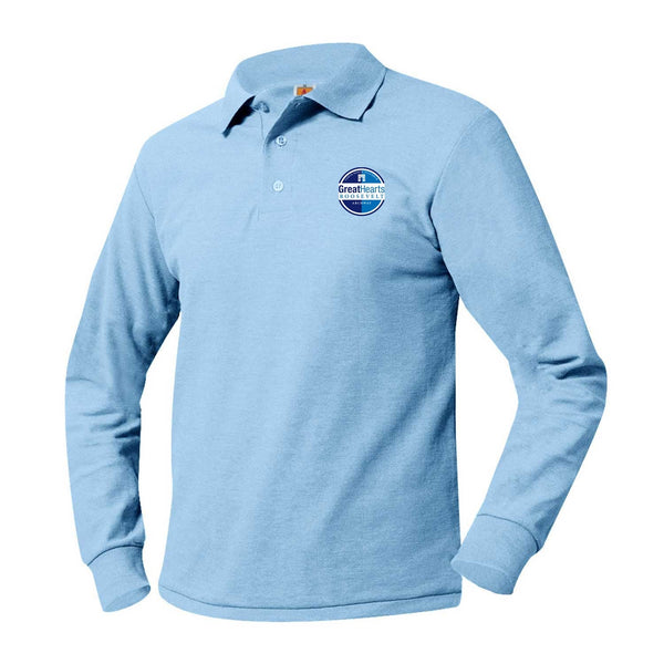 Archway Roosevelt Unisex Pique Long Sleeve Polo