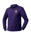 Notre Dame Unisex Pique Long Sleeve Polo