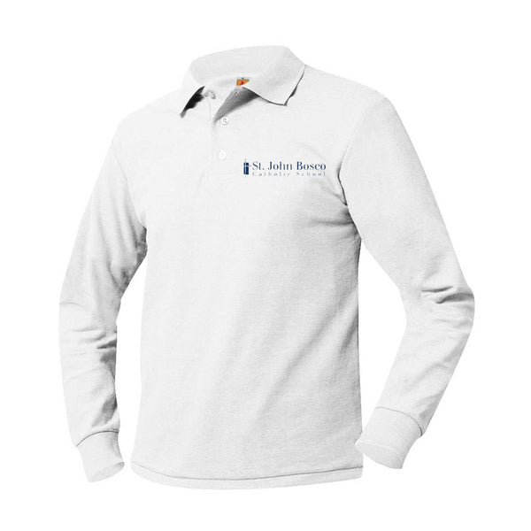 St. John Bosco Unisex Jersey Long Sleeve Polo