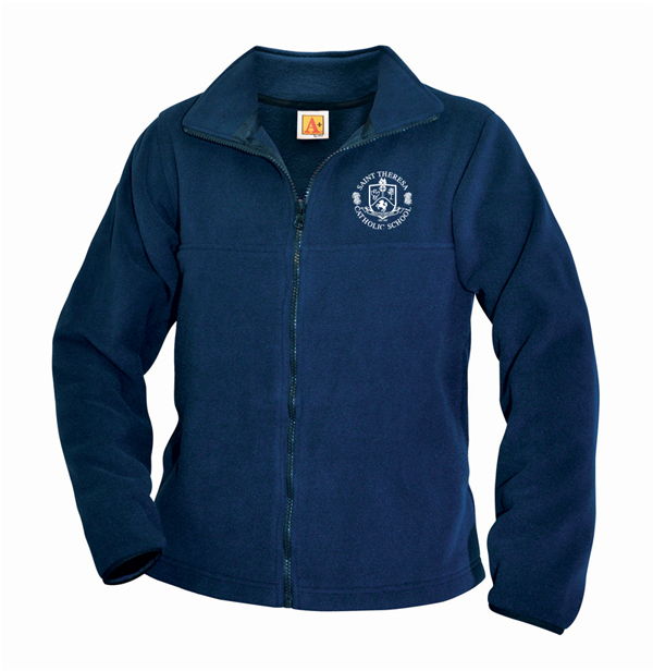 St. Theresa Unisex Polar Fleece Full Zip Jacket