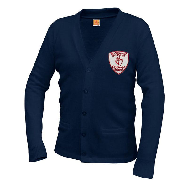 St. Vincent De Paul Unisex V Neck Cardigan