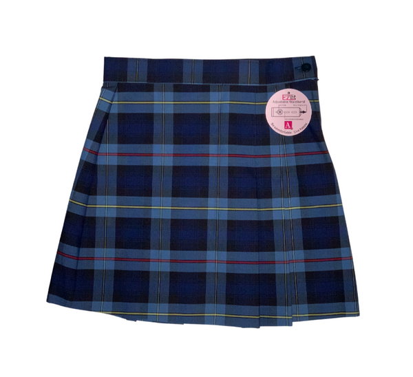 Candeo Peoria Girls Stitched Down Pleat Plaid Skort