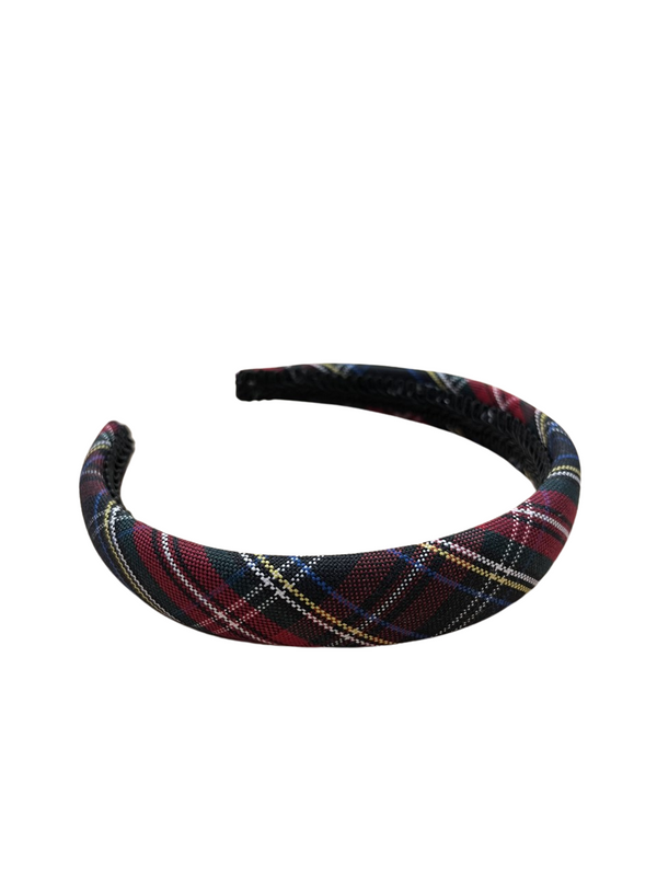 Plaid 56 Padded Headband