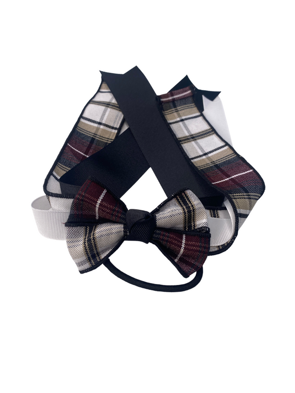 Plaid KW Three-Layer Streamer w/Small Plaid Bow