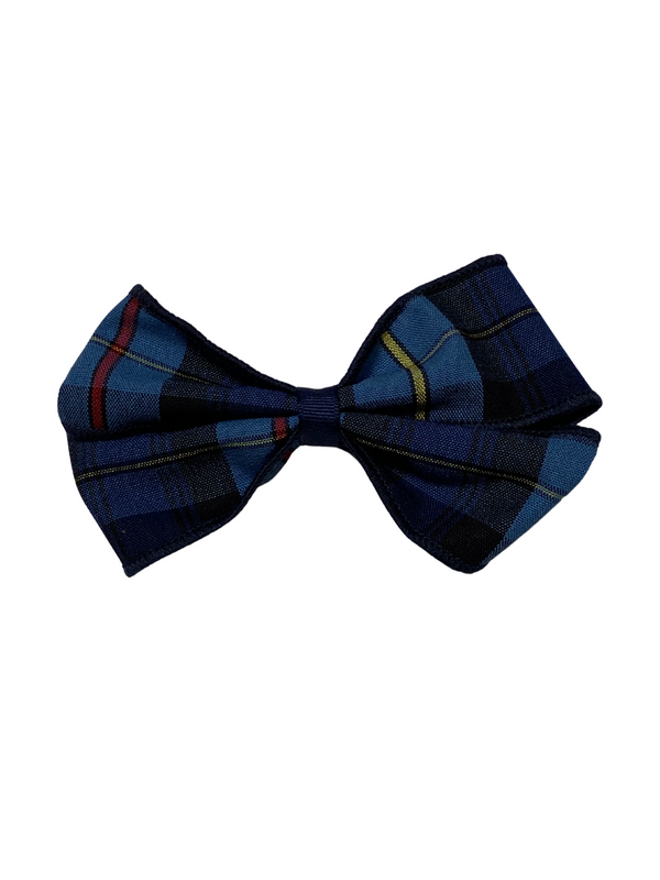 Plaid 41 Pinch Clip Bow