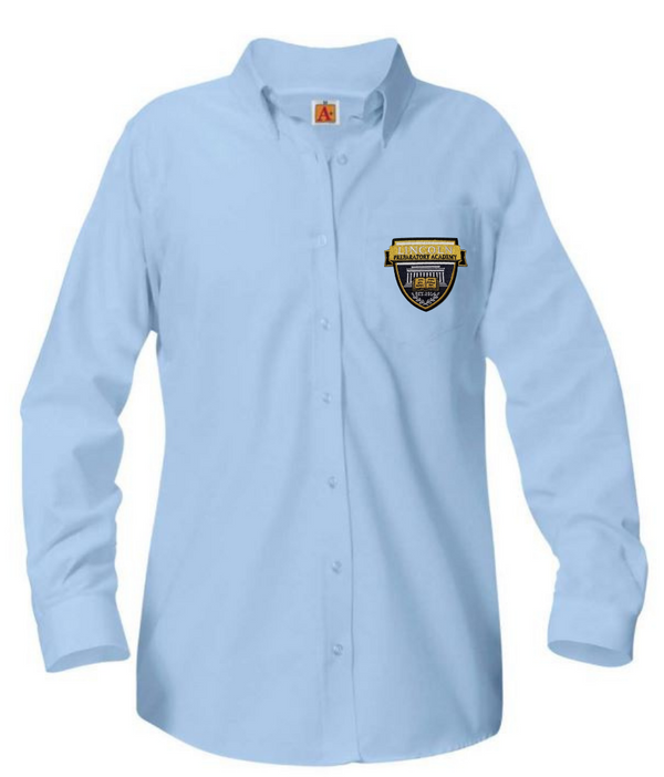 Lincoln Prep Female Oxford Long Sleeve Blouse