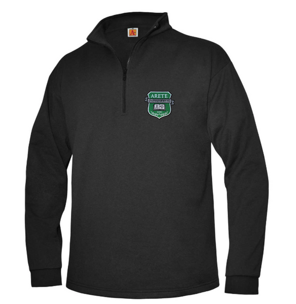 Arete Prep Academy Unisex Quarter Zip Fleece Pullover