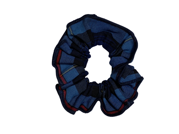 Plaid 41 Scrunchie w/Trim