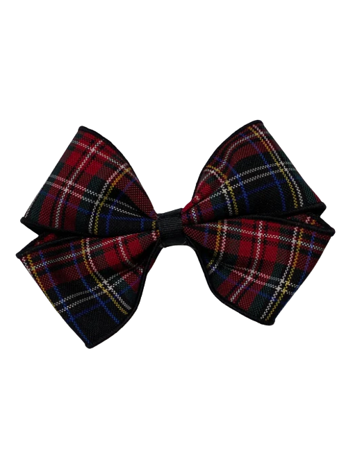 Plaid 56 Pinch Clip Bow