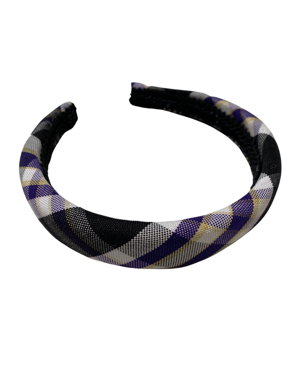 Plaid 2M Padded Headband