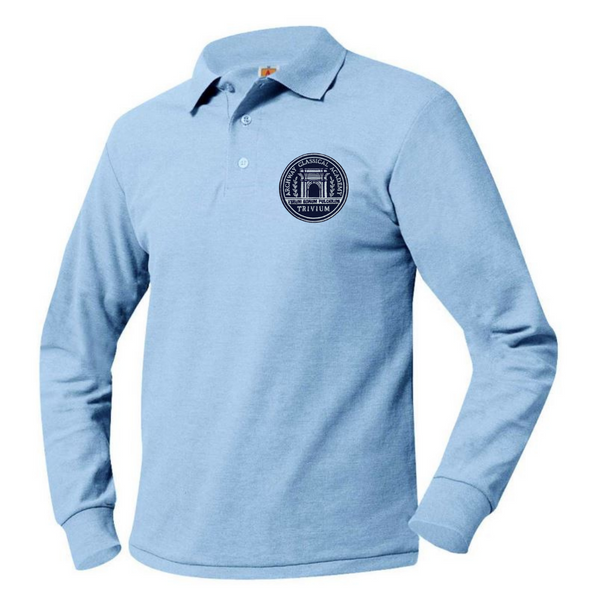 Archway Trivium Unisex Pique Long Sleeve Polo