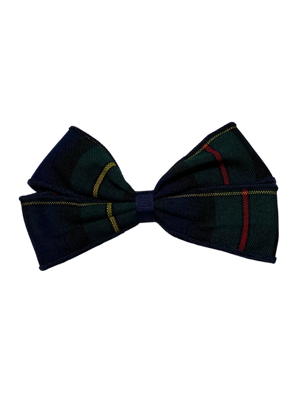 Plaid 83 Pinch Clip Bow