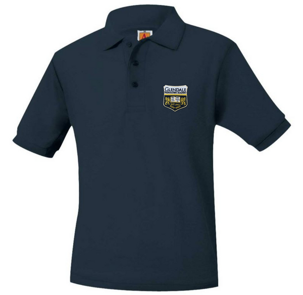 Glendale Prep Unisex Pique Short Sleeve Polo