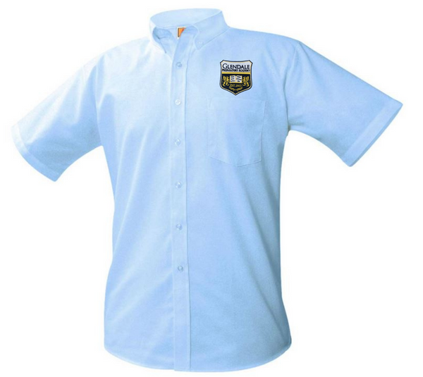 Glendale Prep Boys Male Oxford Short Sleeve